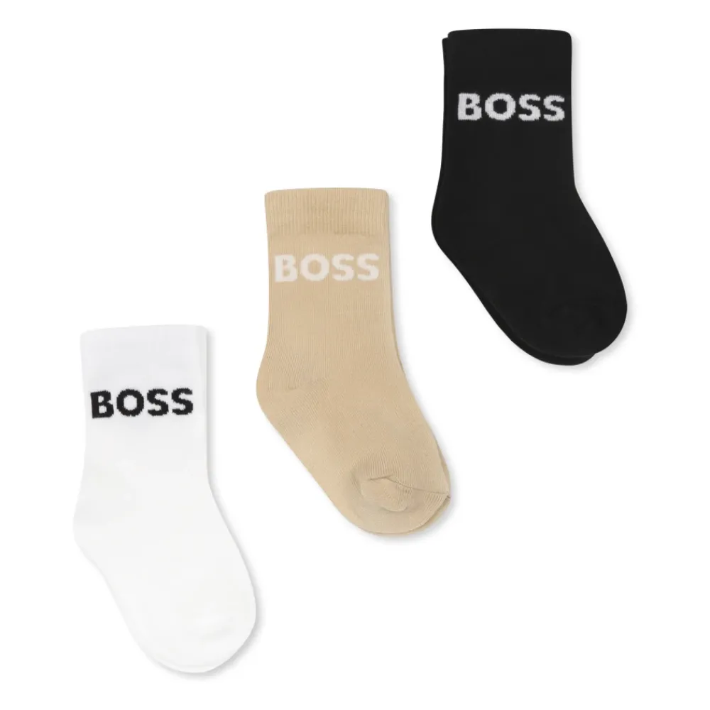 Hugo Ondergoed & Sokken^Multicolor Sokkenset met Logodetail