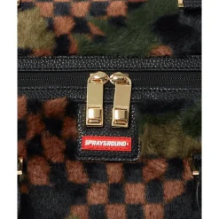 Heren SPRAYGROUND Multicolor Teddy Bont Duffel Tas