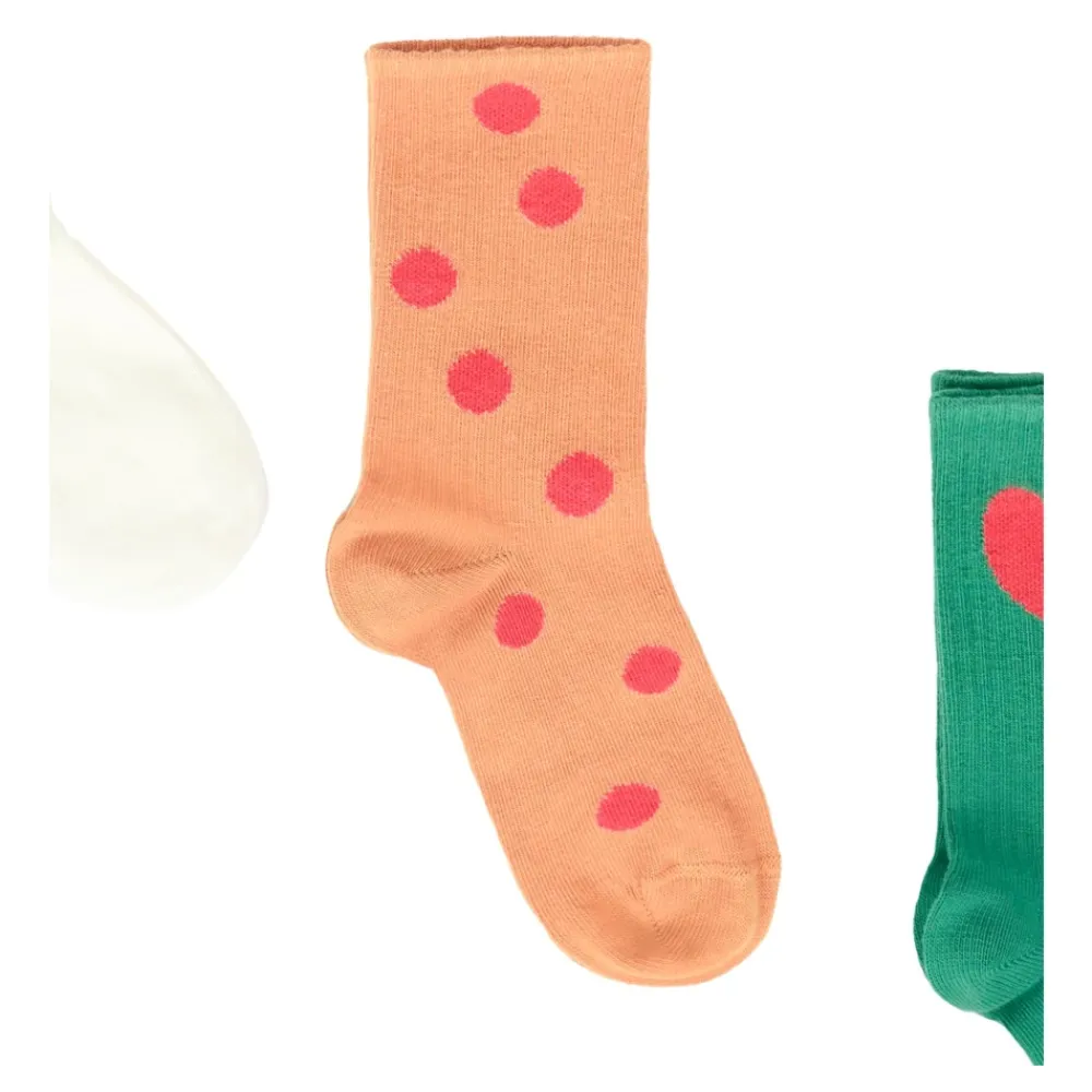 Mini Rodini Multicolor Teddybeer Sokkenset