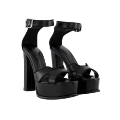 DAMES Alexander McQueen Sandalen^Multicolore Leren Hakken