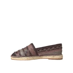 Heren Dolce & Gabbana Espadrilles^Multikleur Geweven Leren Espadrilles