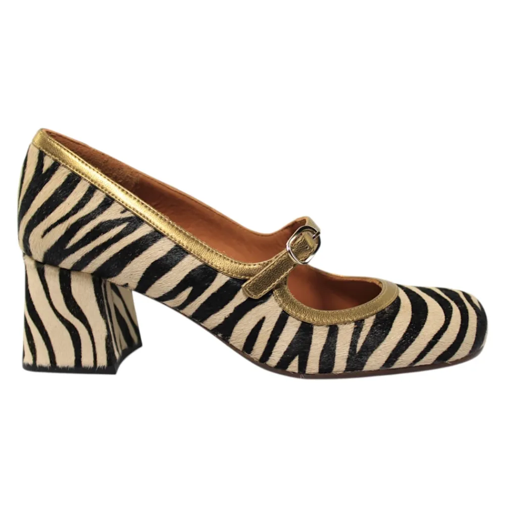 DAMES Chie Mihara Pumps^MUMMA Zebra