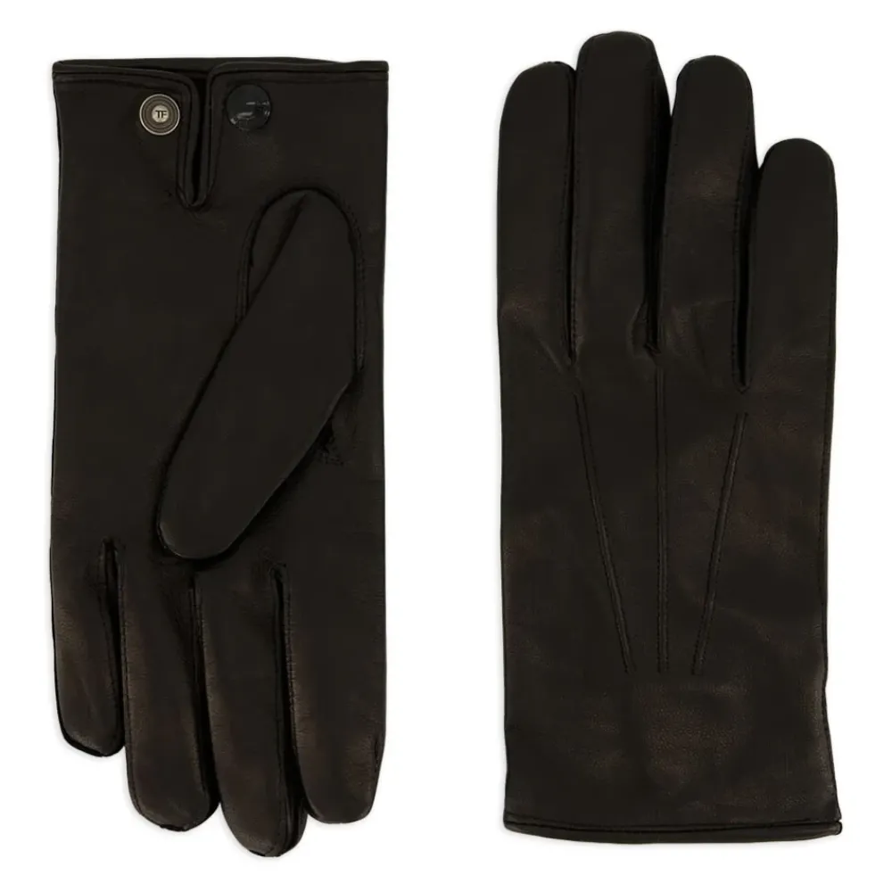 Heren Tom Ford Handschoenen^Nappa Leather Light Gloves