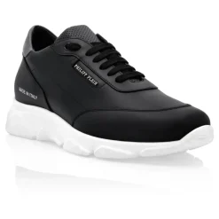 Heren Philipp Plein Nappa Leather Low-Top Sneakers
