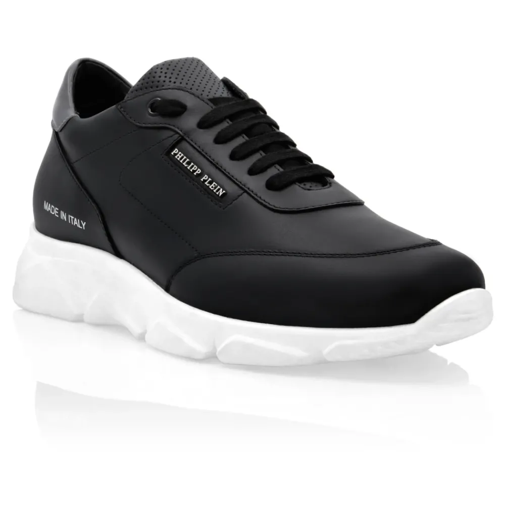 Heren Philipp Plein Nappa Leather Low-Top Sneakers