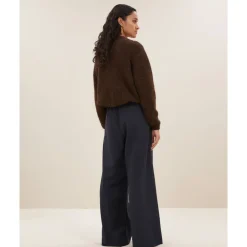 DAMES By-Bar Truien & Vesten^Natuurlijke Cleo Cardigan Vest