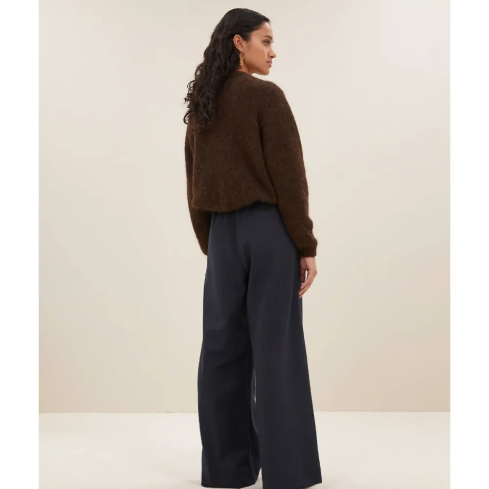 DAMES By-Bar Truien & Vesten^Natuurlijke Cleo Cardigan Vest