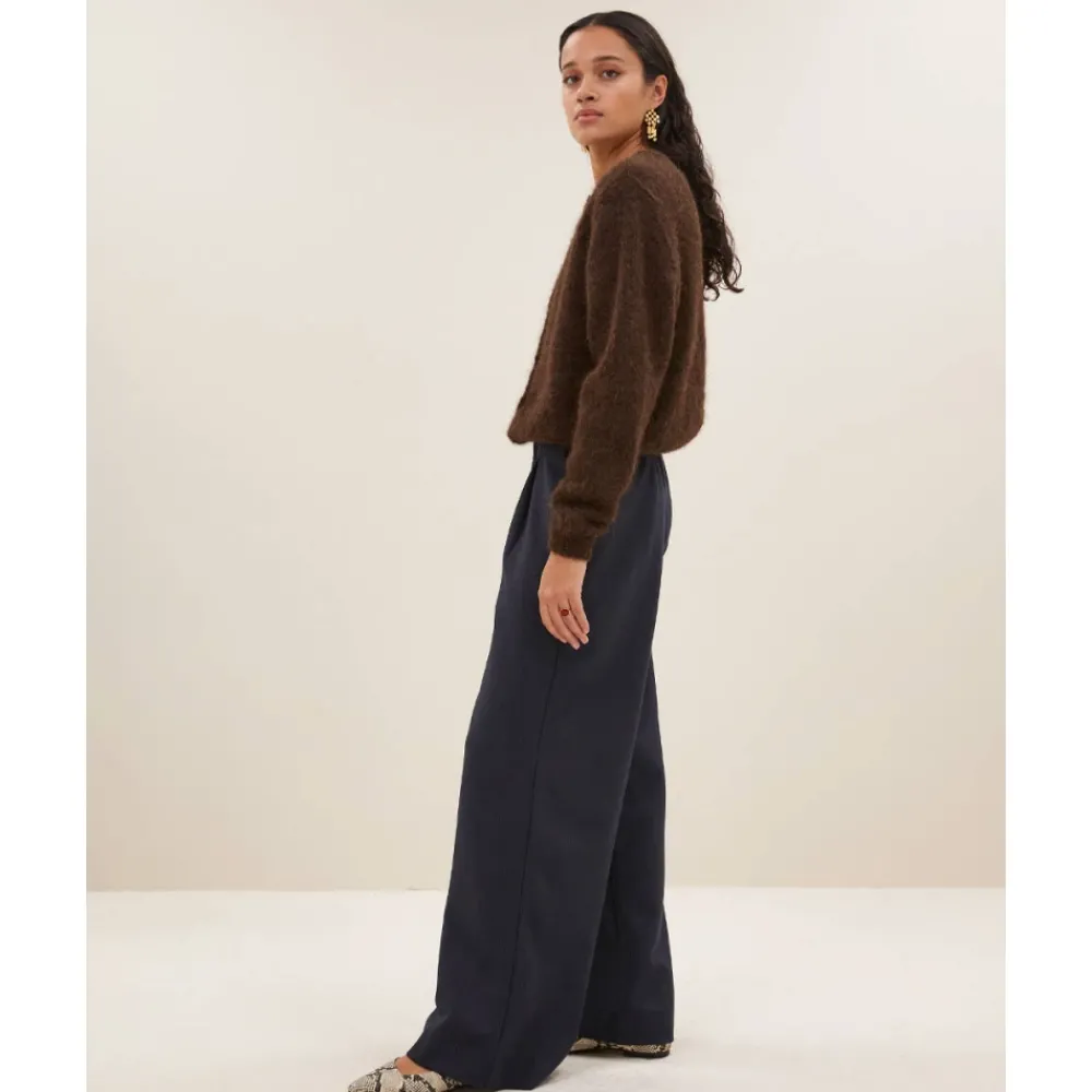 DAMES By-Bar Truien & Vesten^Natuurlijke Cleo Cardigan Vest