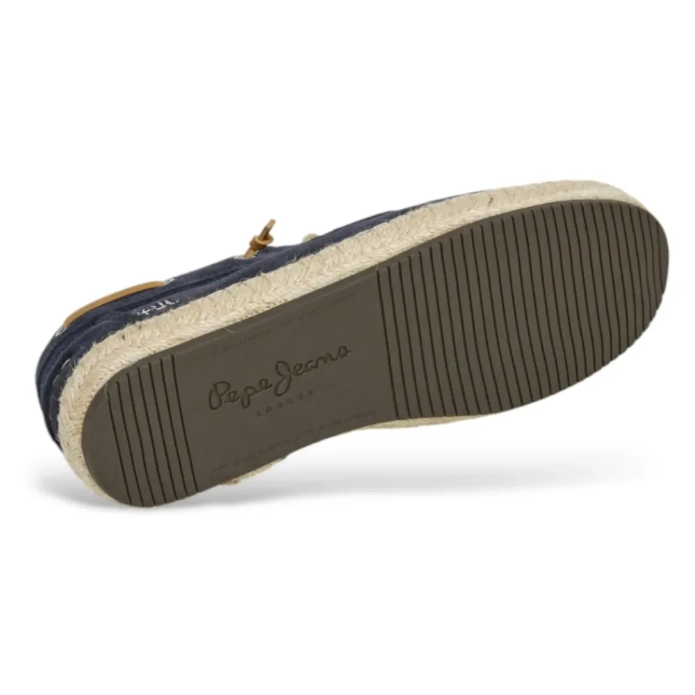 Heren Pepe Jeans Nautische Leren Bootschoenen