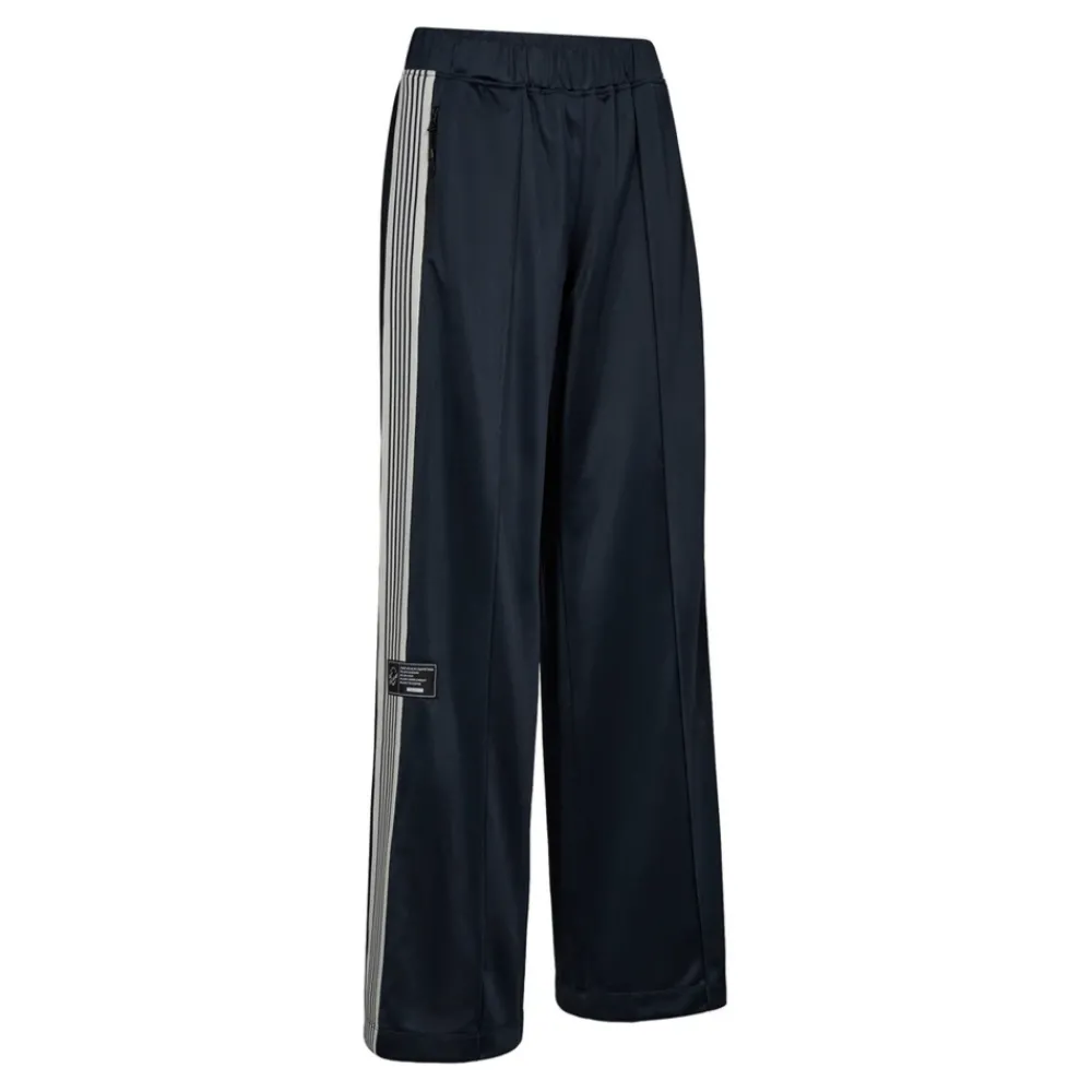 DAMES Haute L'Amitié Broeken^Navy Baggy Track Pants met Strepen