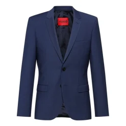 Heren Hugo Kostuums^Navy Blazer Henry214X