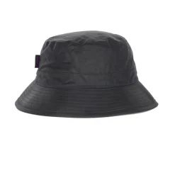 DAMES Barbour Hoeden^Navy Wax Emmerhoed Waterdicht Katoen