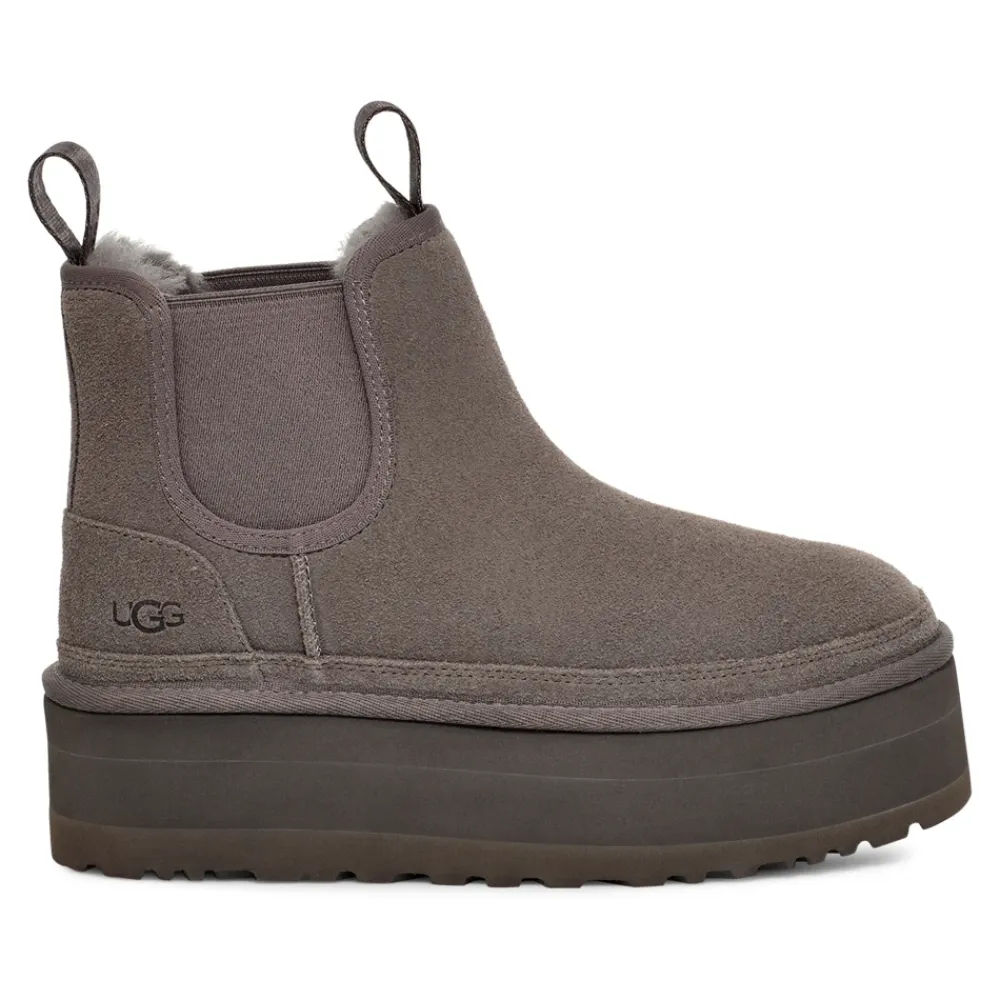 DAMES UGG Neumel Platform Chelsea Laarzen Grey