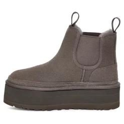 DAMES UGG Neumel Platform Chelsea Laarzen Grey