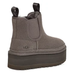 DAMES UGG Neumel Platform Chelsea Laarzen Grey