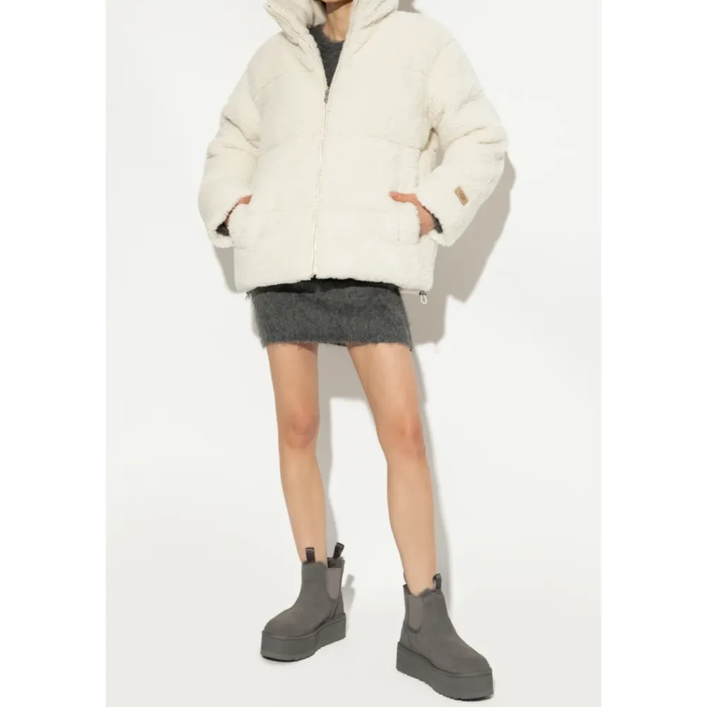 DAMES UGG Neumel Platform Chelsea Laarzen Grey