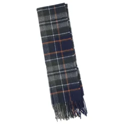 Heren Barbour New Check Tartan Scarf