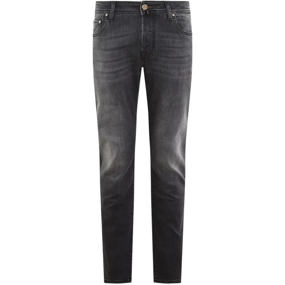 Heren Jacob Cohën Jeans^Nick Slim 5 Pocket Jeans