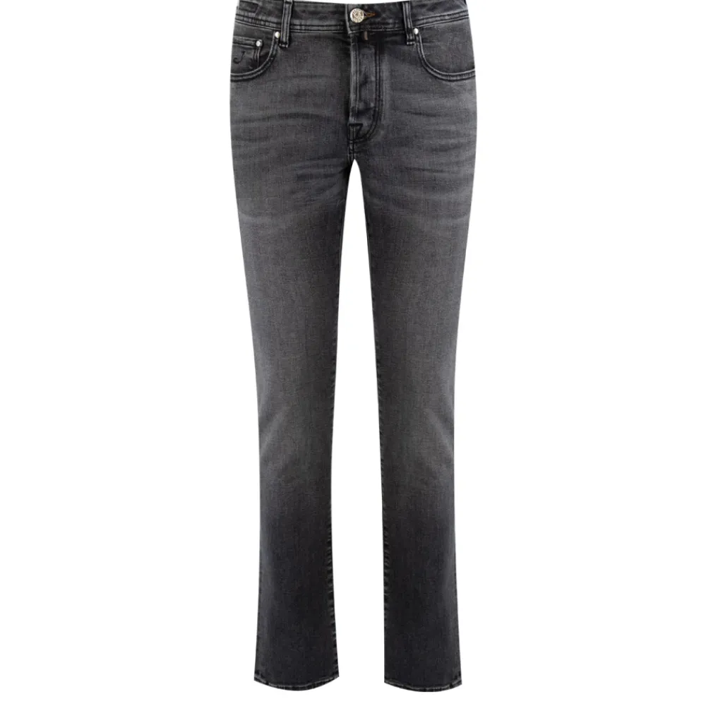 Heren Jacob Cohën Nick Slim Fit 5-Pocket Broek