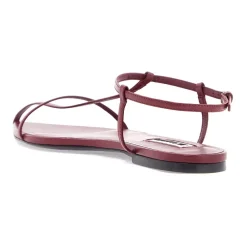 DAMES Jil Sander Nieuwe Tripon leren sandalen