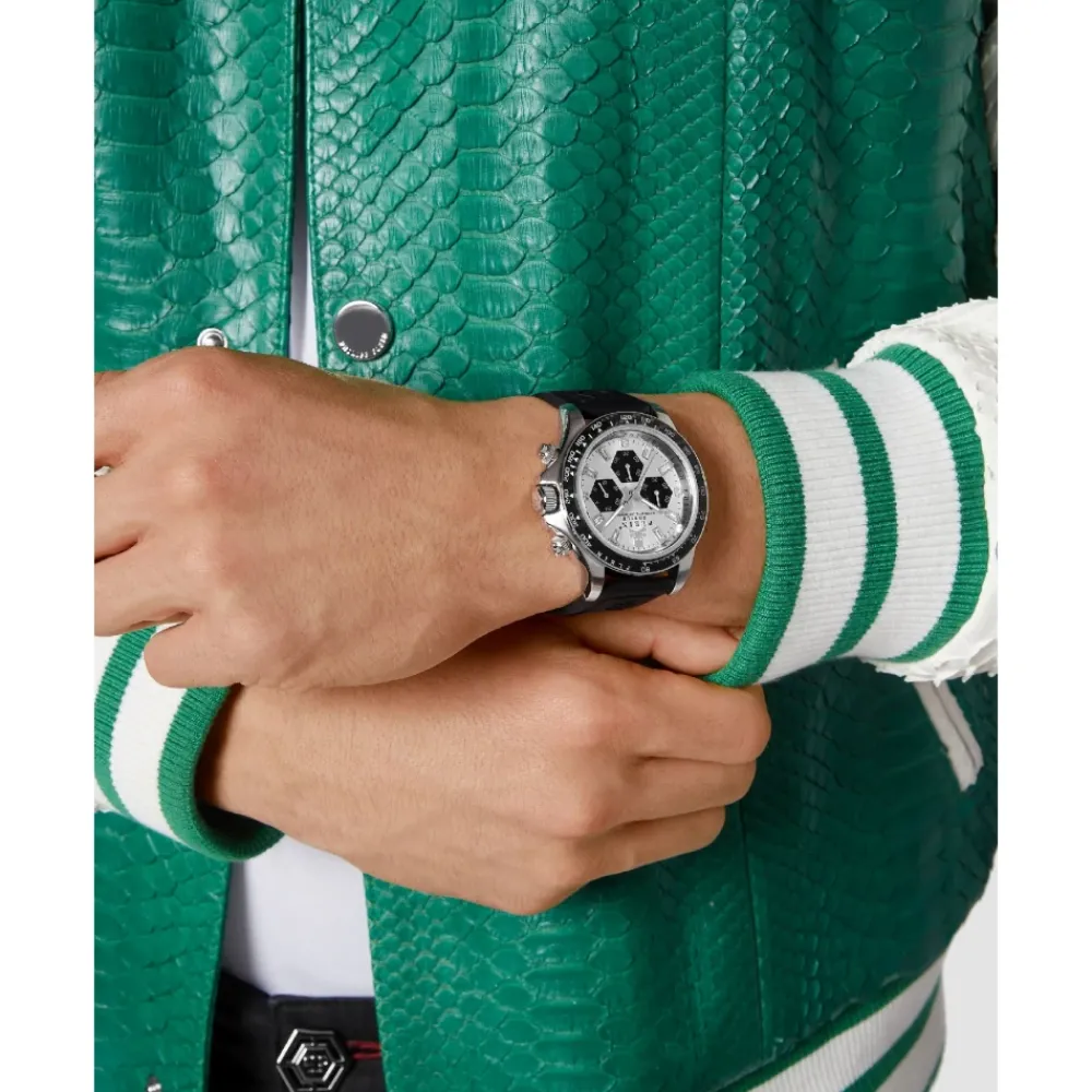 Heren Philipp Plein Horloges^Nobile Racing Carbon Fiber Horloge