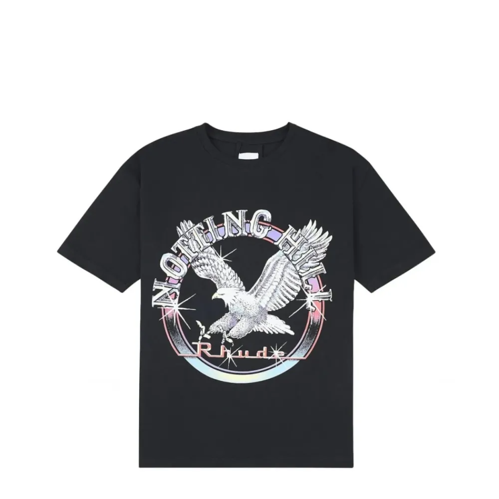 Heren Rhude Shirts^Notting Hill Eagle T-Shirt