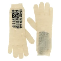 DAMES MM6 Maison Margiela Handschoenen^Numeric Signature Gloves