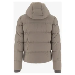 Heren Moorer Jassen^Nylon Donsjas Hoge Kraag Capuchon