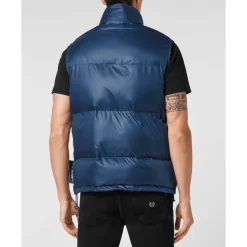 Heren Philipp Plein Jassen^Nylon Down Jacket Vest