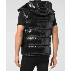 Heren Philipp Plein Jassen^Nylon Down Jacket Vest
