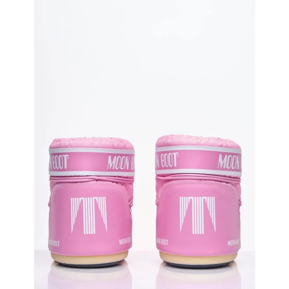 Heren Moon Boot Snowboots^Nylon Logo Print Veterschoenen