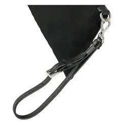 DAMES Prada Clutches^Nylon Polsclutch met Logo Plaque