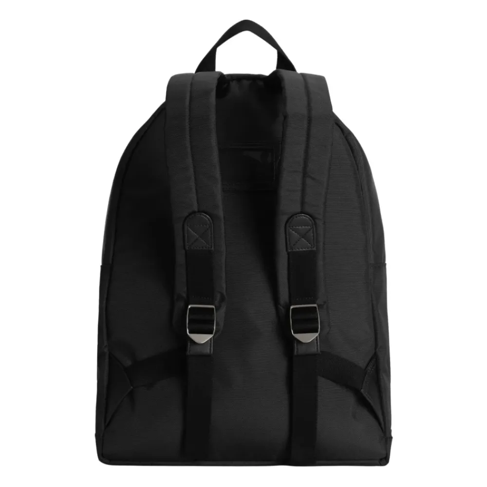 Heren Dolce & Gabbana Rugzakken^Nylon Rugzak met Rubberen Patch