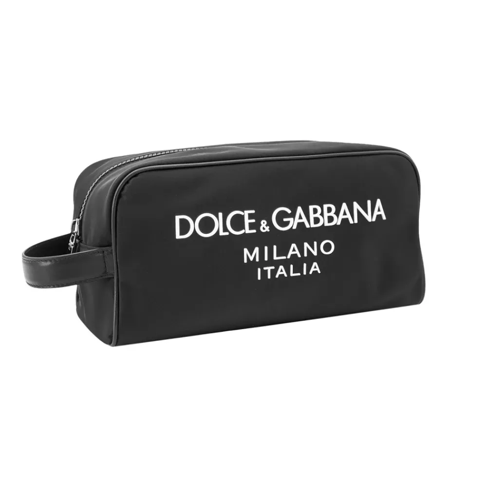 Heren Dolce & Gabbana Nylon Toilettas