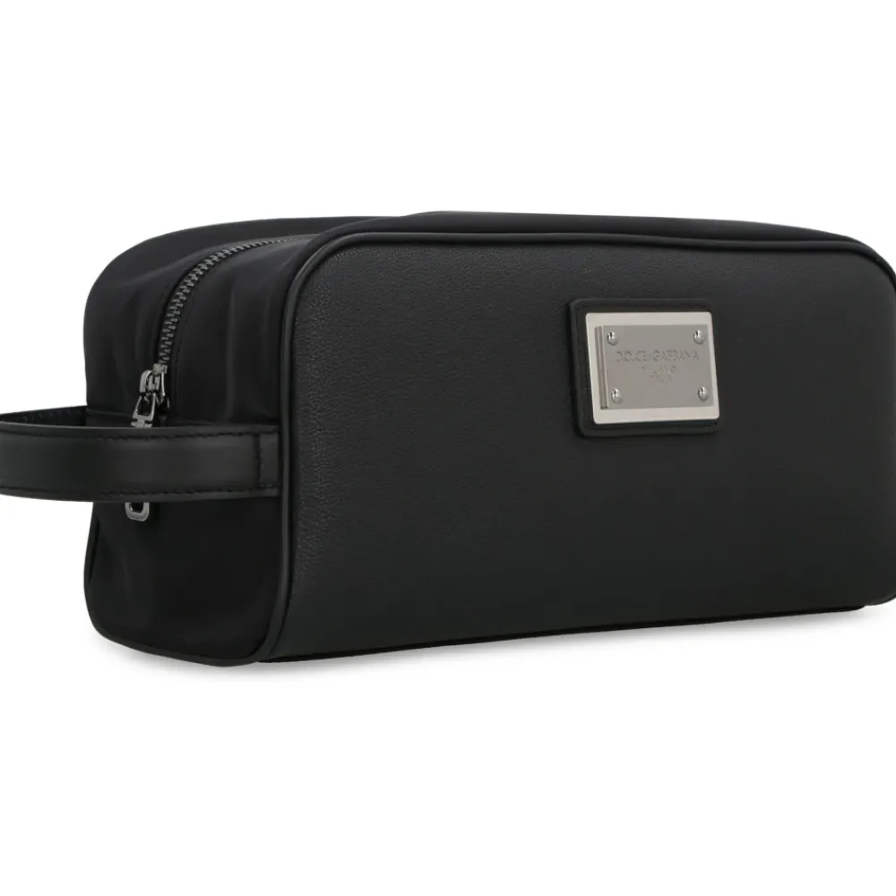 Heren Dolce & Gabbana Nylon Wash Bag