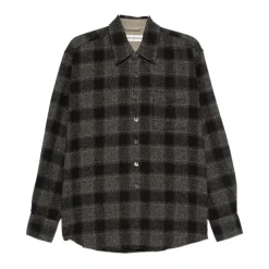 Heren Our Legacy Overhemden^Oakland Low Twist Check Overhemd