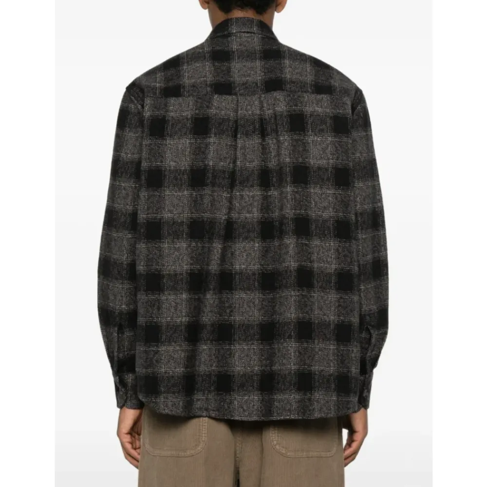 Heren Our Legacy Overhemden^Oakland Low Twist Check Overhemd