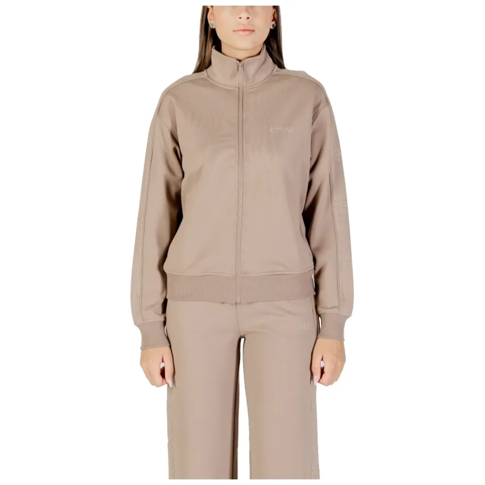 DAMES Guess Octavia High Neck Full-Zip Sweatshirt