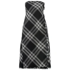 DAMES Burberry Jurken^Off-the-shoulder jurk