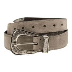 Heren Brunello Cucinelli Omgekeerde Leren Riem Met Bewerkte Gesp En Neuskap