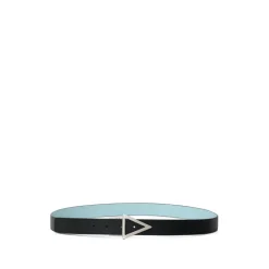 Heren Bottega Veneta Riemen^Omkeerbare Leren Riem Blauw/