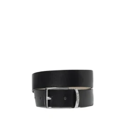 Emporio Armani Omkeerbare leren riem met gesp
