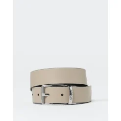 Emporio Armani Omkeerbare leren riem met gesp
