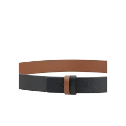 DAMES Ferragamo Riemen^Omkeerbare leren riem met Gancini-gesp