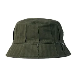 Heren Vans Hoeden^Omkeerbare Logo Embleem Bucket Hoed met Kinbanden