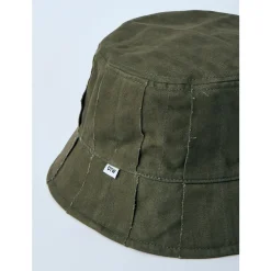 Heren Vans Hoeden^Omkeerbare Logo Embleem Bucket Hoed met Kinbanden