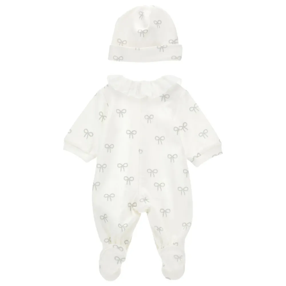 Monnalisa Bodysuits & Sets^Onesie met Strikjes