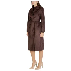 DAMES ONLY Onlbine Life Faux Suede Trenchcoat Otw