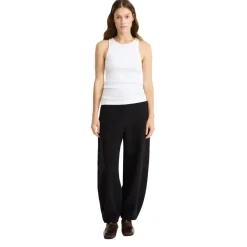 DAMES By Malene Birger Broeken^Ontspannen hoge taille broek