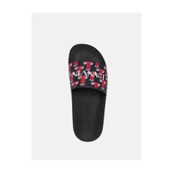 Heren Lanvin Open teenslippers met monogram